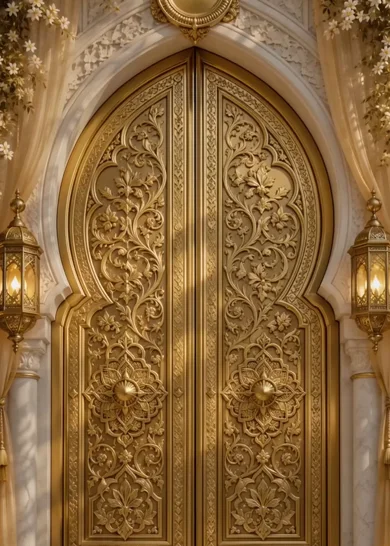Aperçu du design Porte dorée